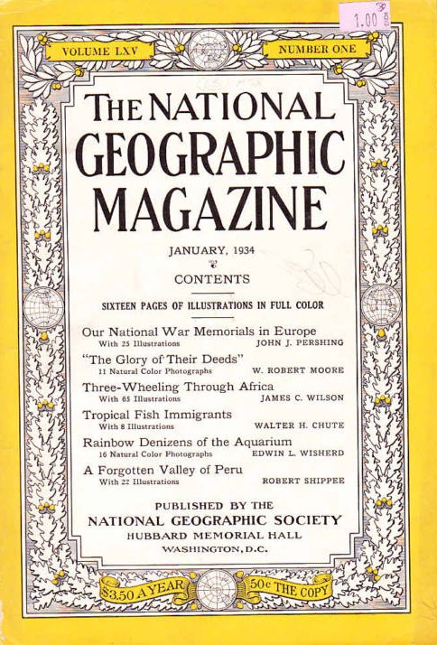 National Geographic January 1934-0