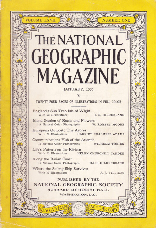 National Geographic January 1935-0
