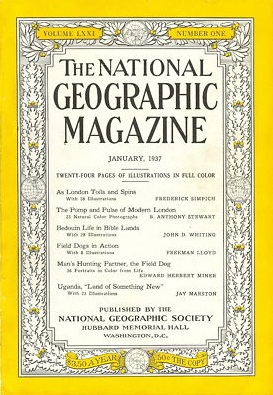 National Geographic January 1937-0