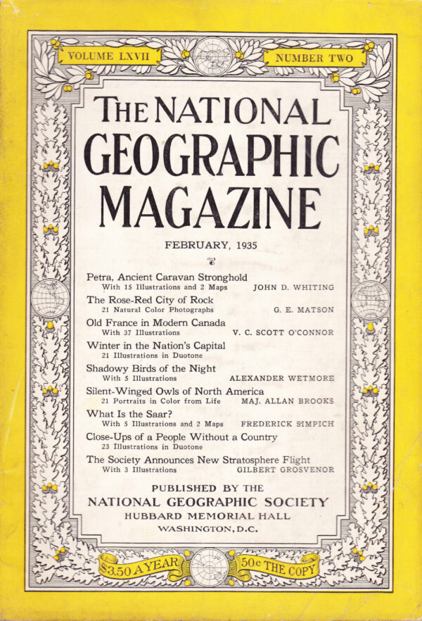 National Geographic February 1935-0