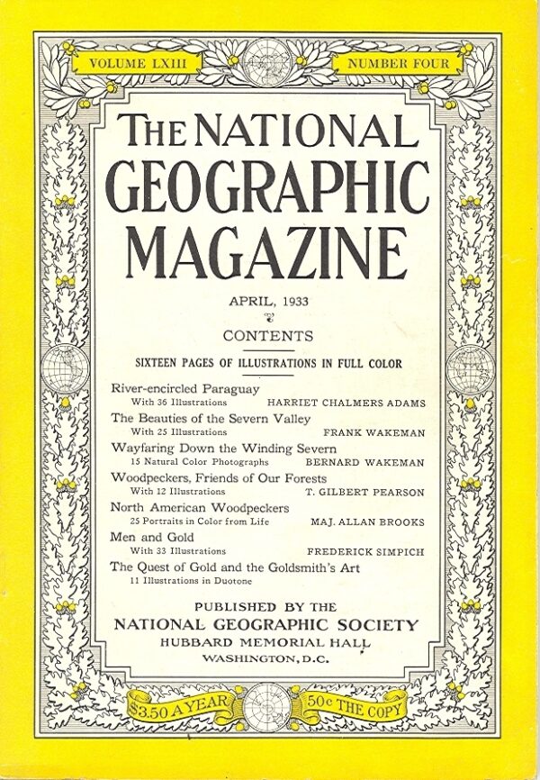 National Geographic April 1933-0