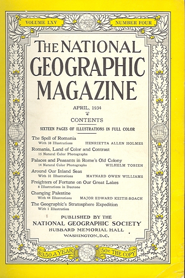 National Geographic April 1934-0