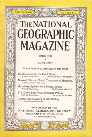 National Geographic June 1933-0