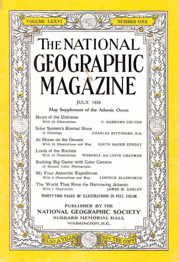National Geographic July 1939-0