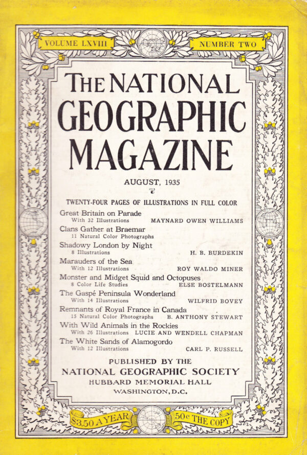 National Geographic August 1935-0