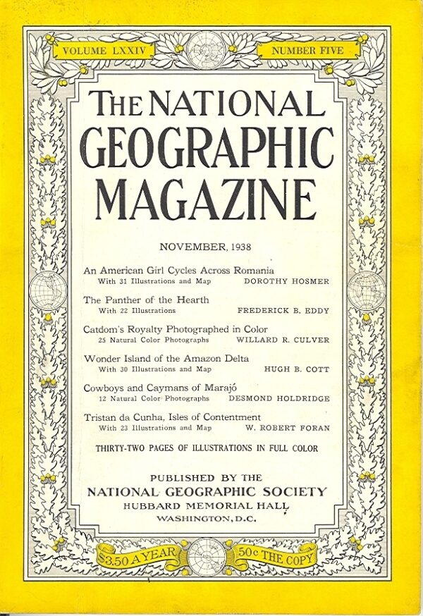 National Geographic November 1938-0
