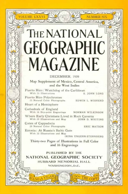 National Geographic December 1939-0