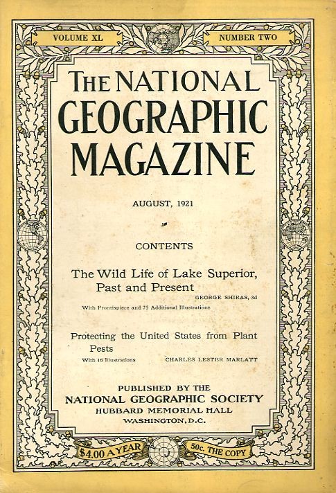 National Geographic August 1921-0