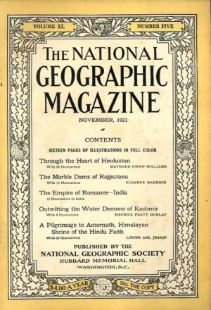 National Geographic November 1921-0