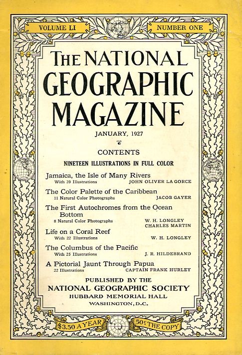 National Geographic January 1927-0
