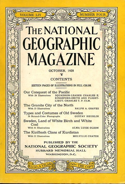 National Geographic October 1928-0