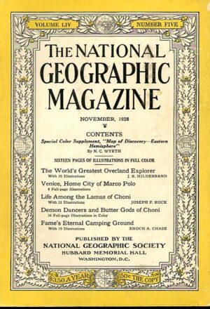 National Geographic November 1928-0