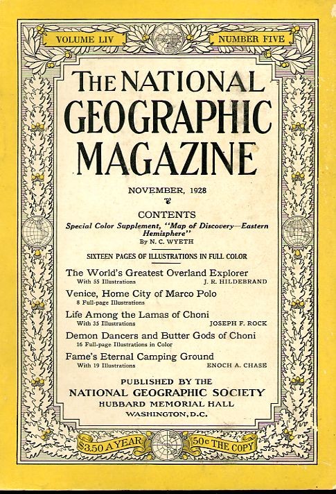 National Geographic November 1928-0