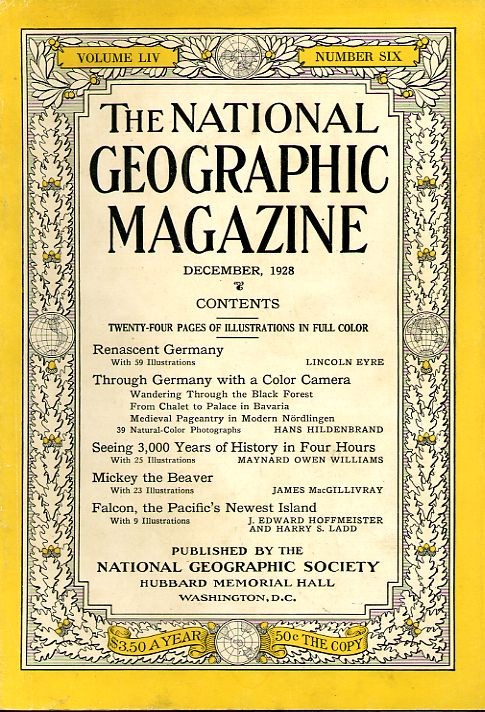 National Geographic December 1928-0