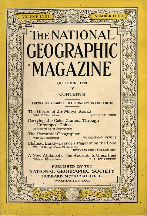 National Geographic October 1930-0
