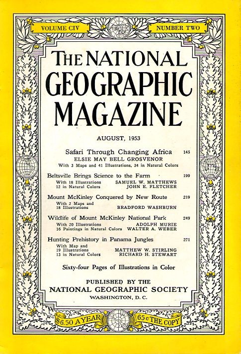 National Geographic August 1953-0