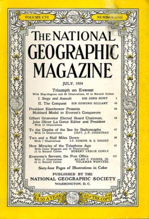 National Geographic July 1954-0