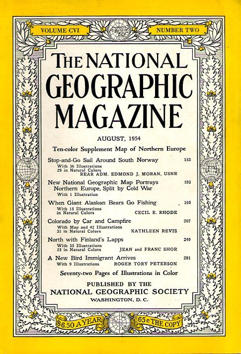 National Geographic August 1954-0