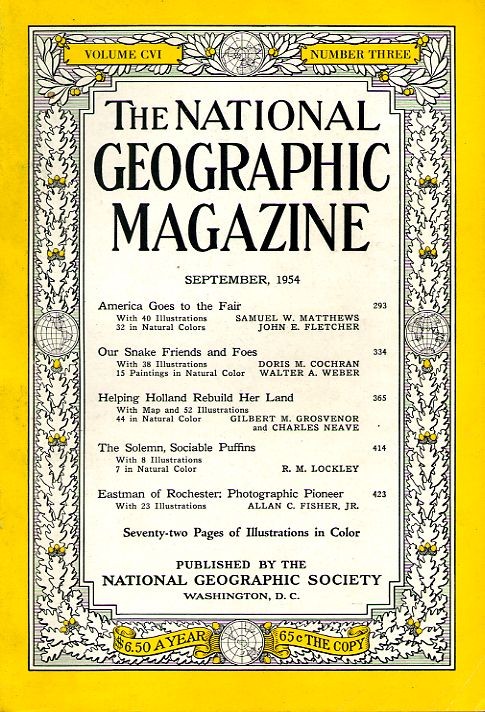 National Geographic September 1954-0
