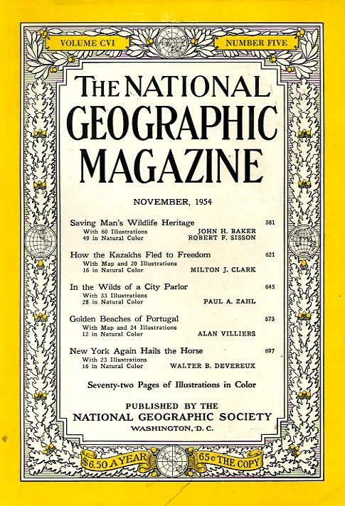 National Geographic November 1954-0