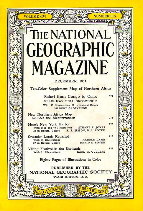 National Geographic December 1954-0
