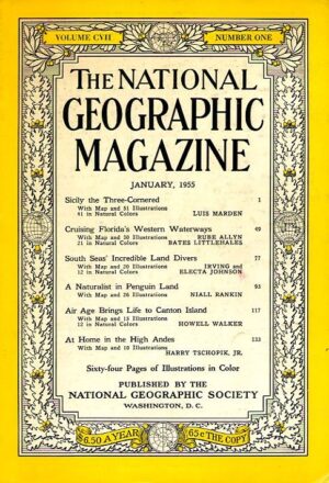 National Geographic January 1955-0