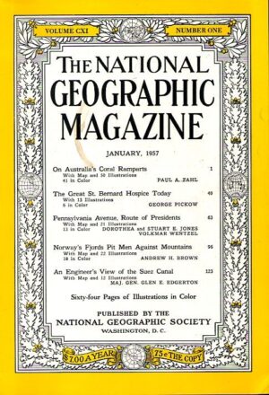 National Geographic January 1957-0