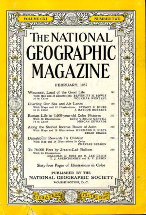 National Geographic February 1957-0