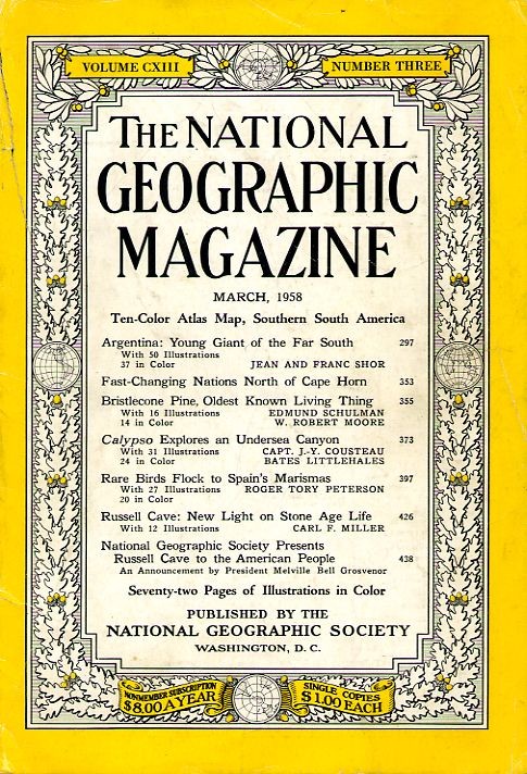 National Geographic March 1958-0