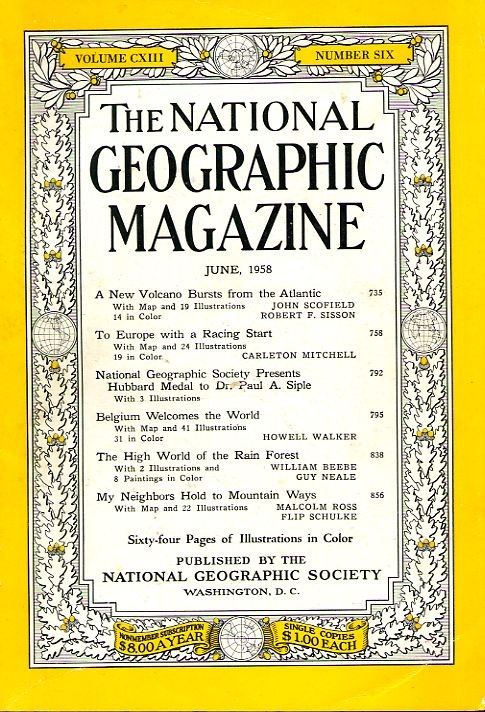 National Geographic June 1958-0
