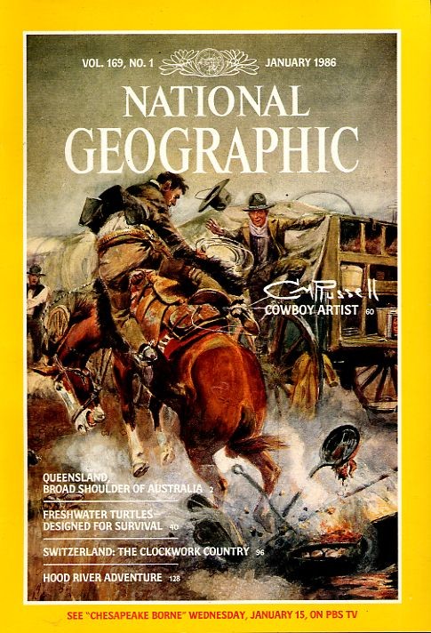 National Geographic January 1986-0