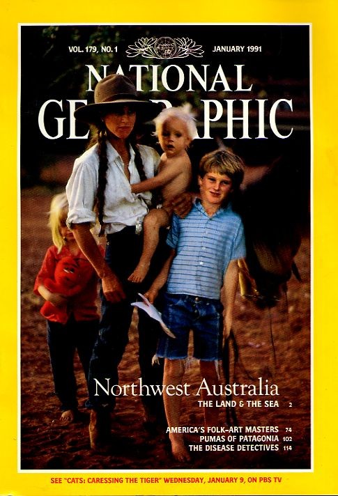 National Geographic January 1991-0