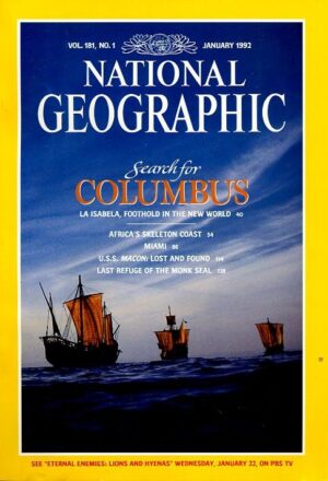 National Geographic January 1992-0