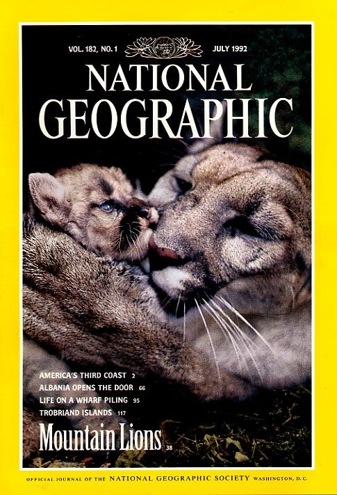 National Geographic July 1992-0