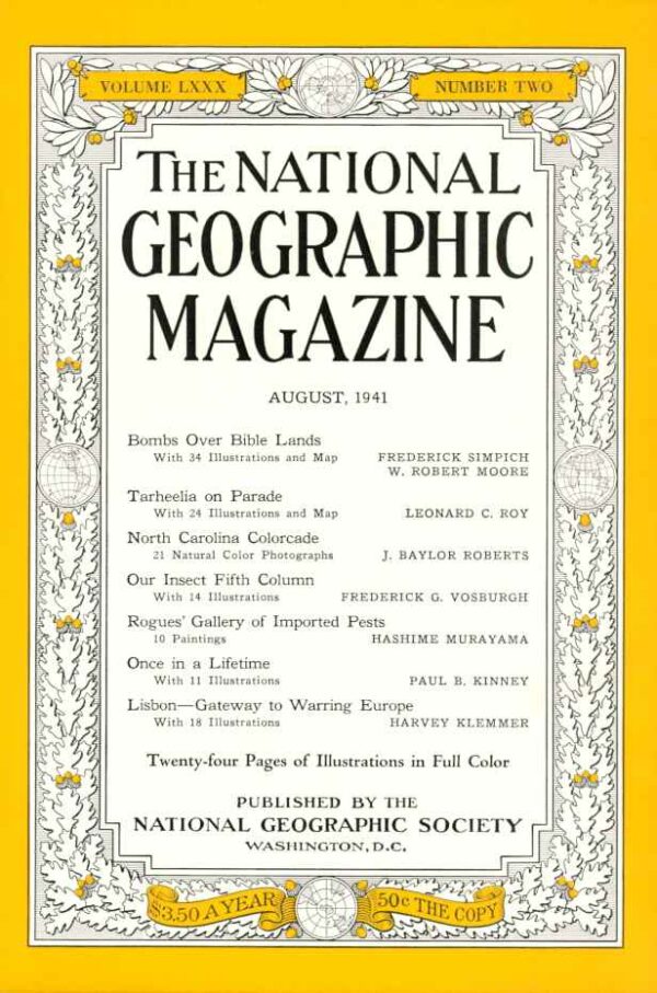 National Geographic August 1941-0