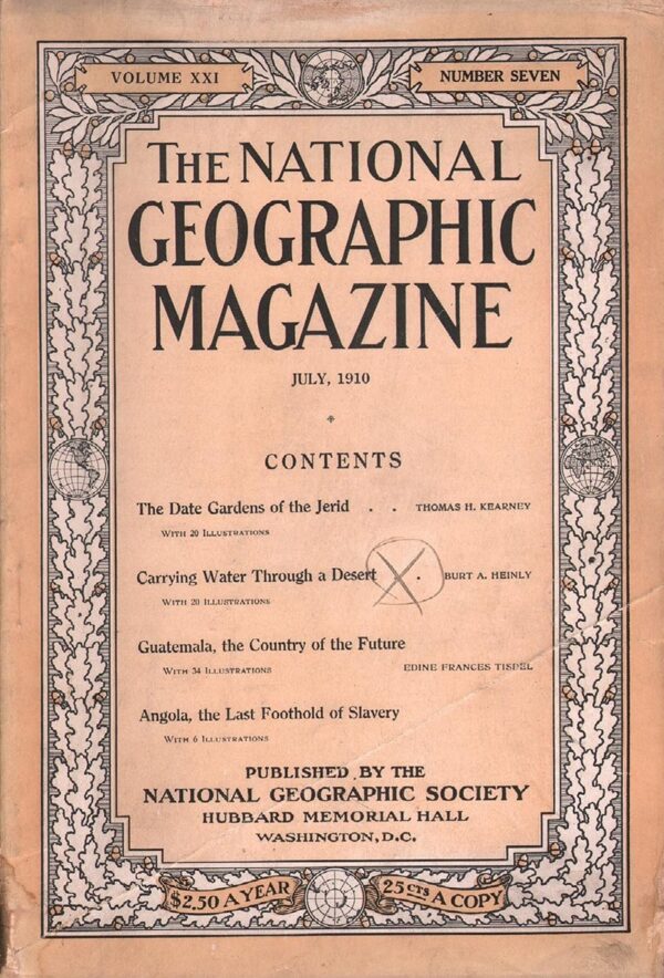 National Geographic July 1910-0