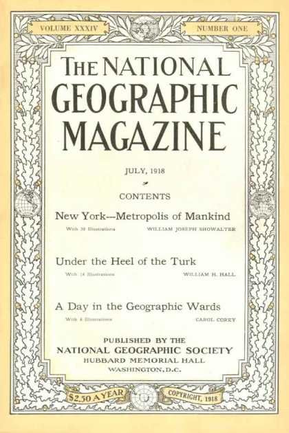 National Geographic July 1918-0