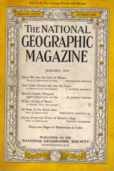 National Geographic January 1944-0
