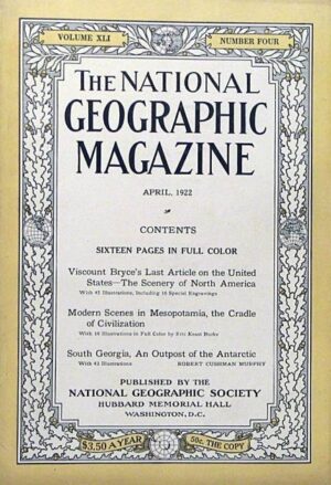 National Geographic April 1922-0
