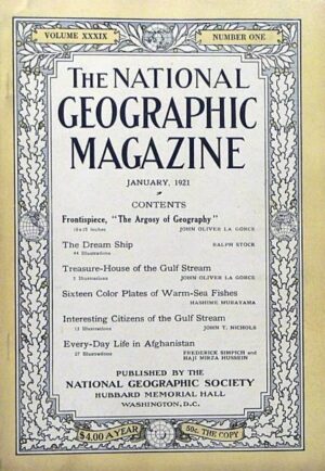 National Geographic January 1921-0