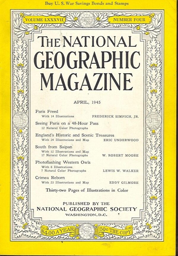 National Geographic April 1945-0