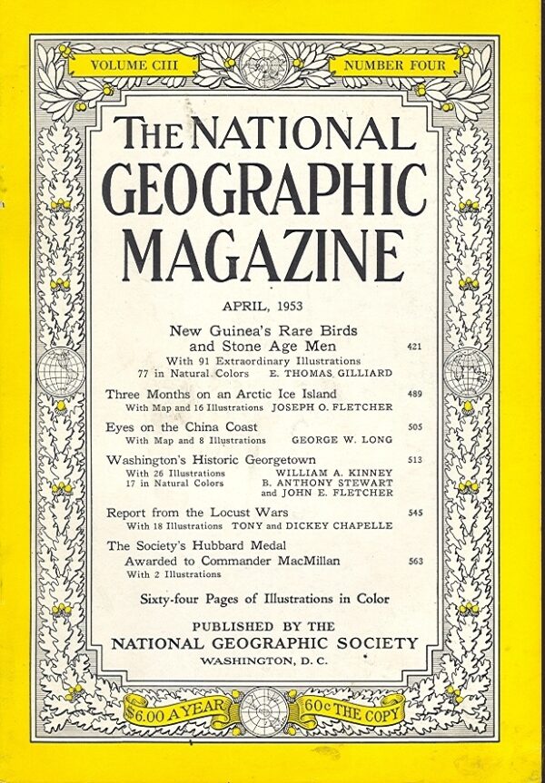 National Geographic April 1953-0