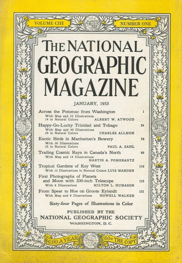 National Geographic January 1953-0