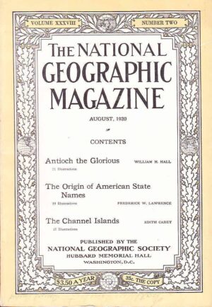 National Geographic August 1920-0