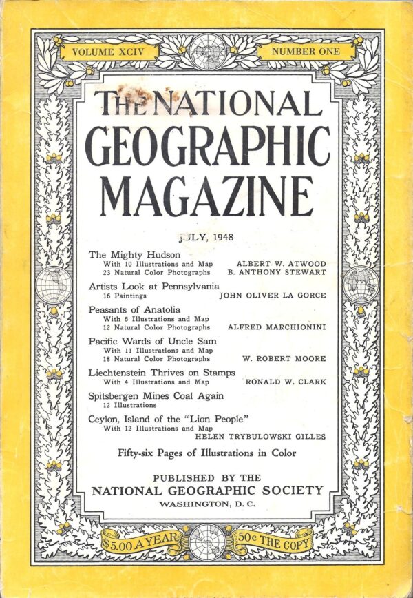 National Geographic July 1948-0