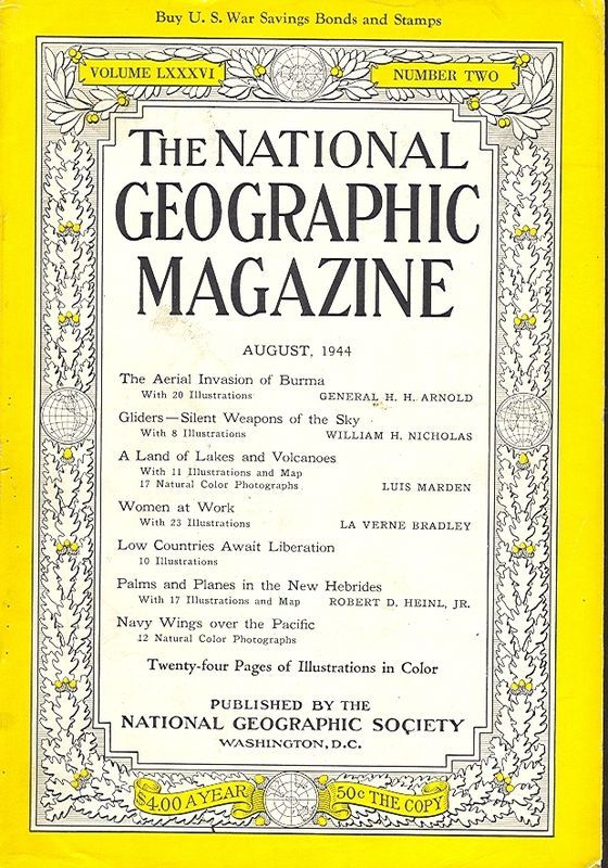 National Geographic August 1944-0