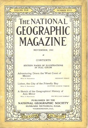 National Geographic November 1922-0