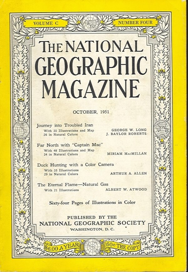 National Geographic October 1951-0