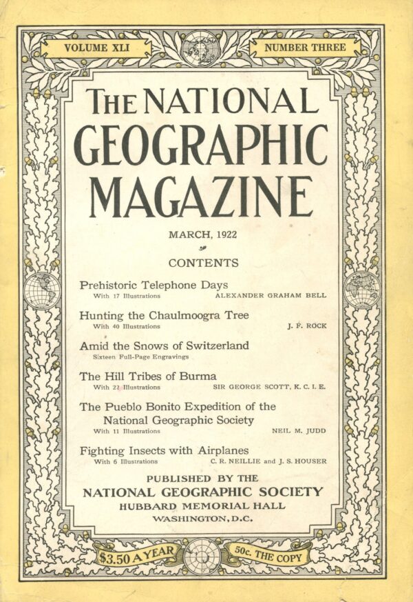 National Geographic March 1922-0