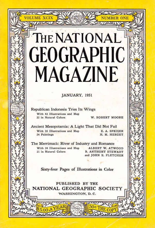 National Geographic January 1951-0